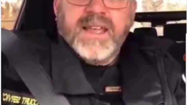 One pissed off officer speaking truth