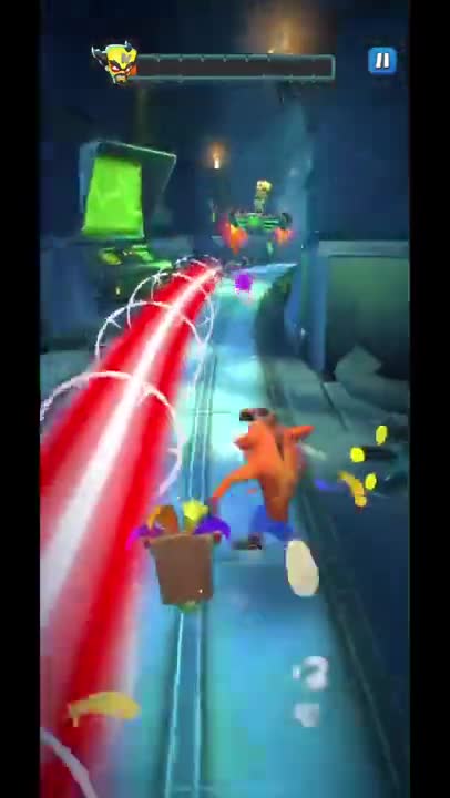 Dr. Neo Cortex Battle Run Gameplay - Crash Bandicoot: On The Run! (Level: The Lab)