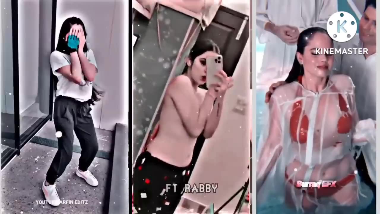 No dress girl 🥵😛xml video alight motion edit by