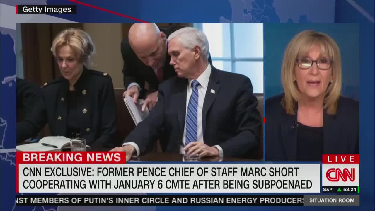 Former Top Pence Aide Marc Short Cooperating With House Jan. 6 Committee, According to CNN