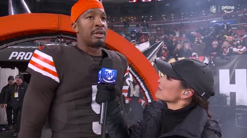 Browns QB Jameis Winston Delivers the Pregame Interview America Needs