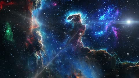 Journey Through the Cosmos: A Meditation Amidst the Stars.