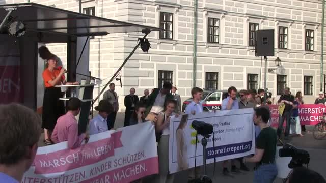 Abtreibung ist kein Menschenrecht - Marsch fürs Leben in Wien - 21. Juni 21