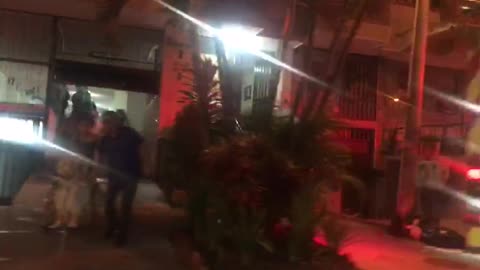 Evacuación en un edificio de Bucaramanga debido a un incendio residencial