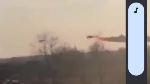 Attack Helicopter Shot Down