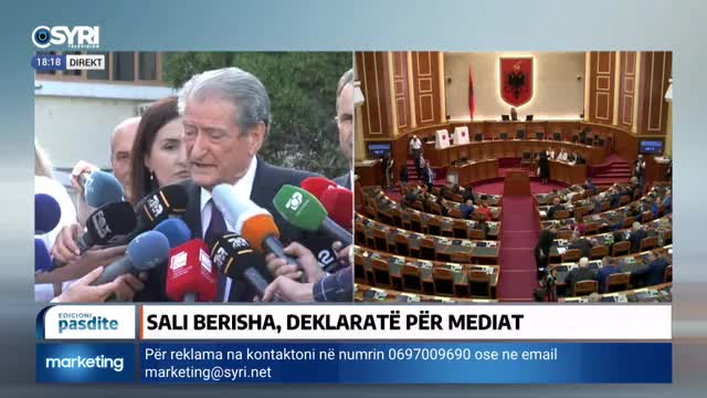 Kryetari i opozitës Berisha sulmon dhe akuzon Bajram Begajn për kandidimin e tij për President duke u shkelur kushtetuta.