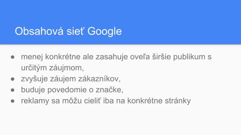 1.1 Ekosystém Google AdWords a jeho výhody
