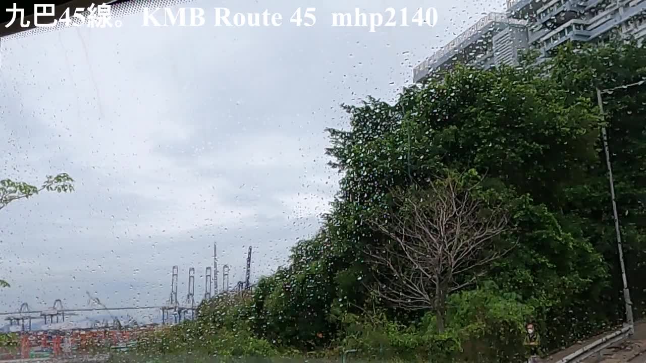 九巴45線。KMB Route 45 葵涌（麗瑤邨）～九龍城碼頭巴士總站 Lai Yiu Estate ~ Kowloon City Ferry Pier Bus Terminus, mhp2140