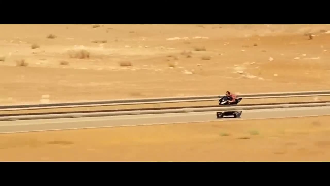 Mission Impossible Rogue nation bike chase in Morocco