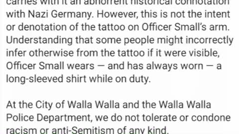 Civil rights group to sue police over police officer’s tattoo for Marine who died in battle