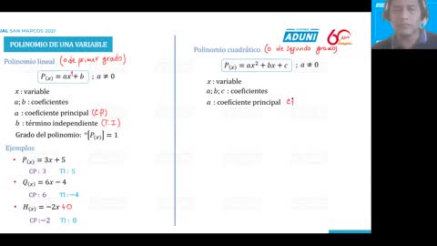 SM Semana 07 Álgebra