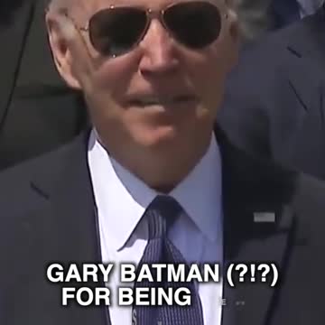 I'M BATMAN! | Joe Biden Gets NHL Commissioner's Name Wrong