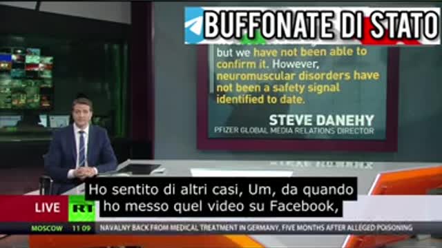 Intervista in esclusiva ad RT del figlio della cavia Pfeizer