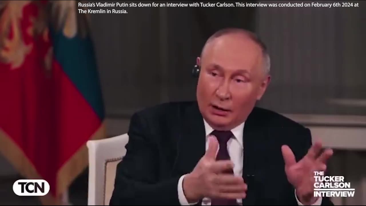 Tucker Carlson Vladimir Putin Interview | Tucker Carlson? "Who Blew Up Nord Stream?" Putin: "You Personally May Have An Alibi, But the CIA Has No Such Alibi."