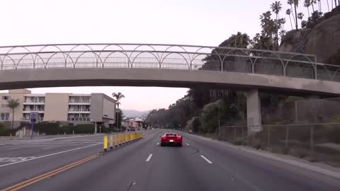 The roar of the engine on the racing track,