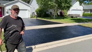Professional Asphalt Spray Sealing: “The Neighbors One” Top Coats Pavement Maintenance
