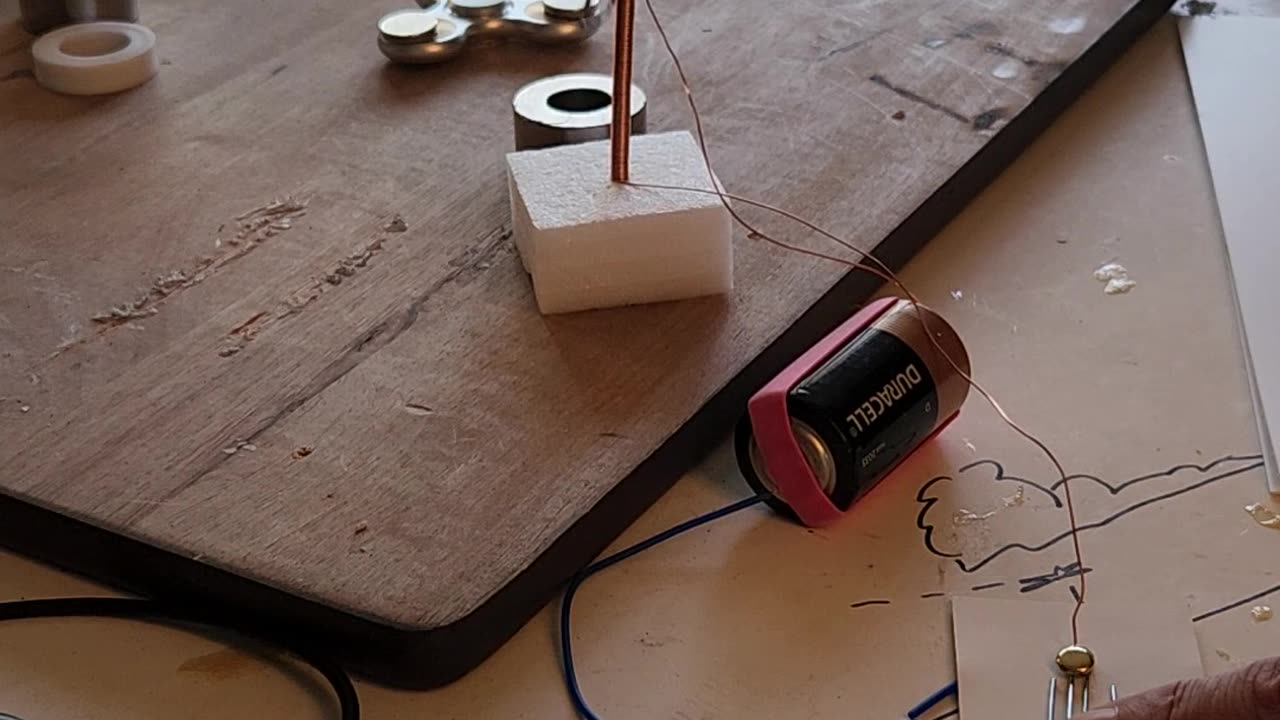 Electromagnet Test - Spinner Generator