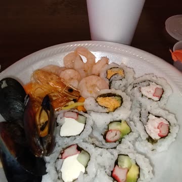 Meal, Luck Star Buffet, Telegraph Rd, Taylor, MI, 11/4/23