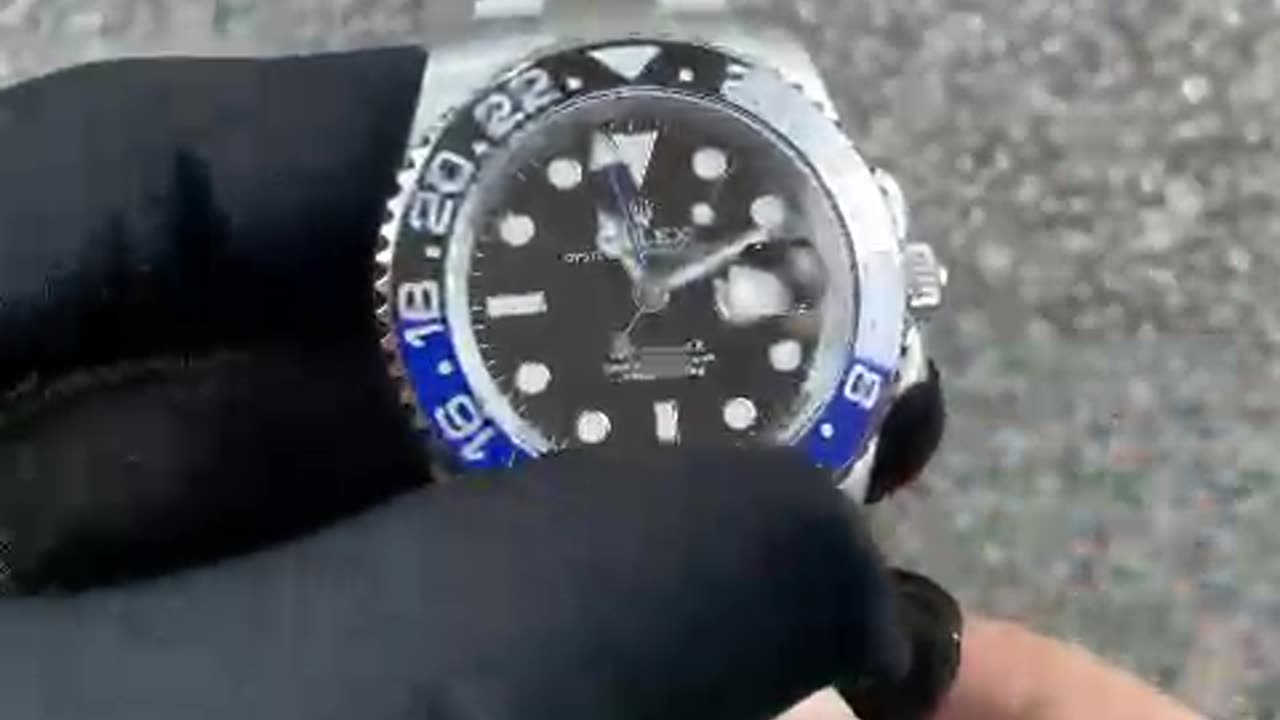 Rolex GMT Master ii Batman