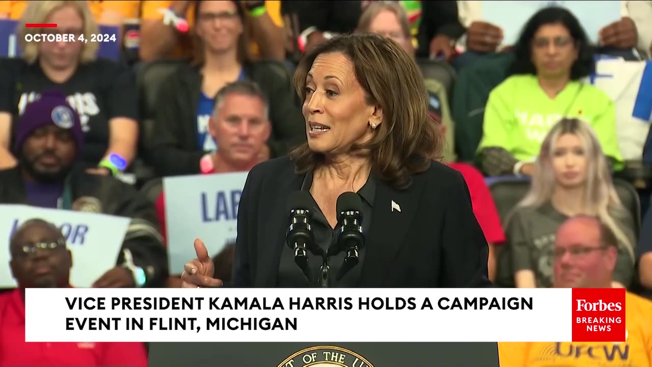 Harris Tells Michigan Voters She'll 'Never Tell You What Kind Of Car You Have To Drive' - FULL RALLY