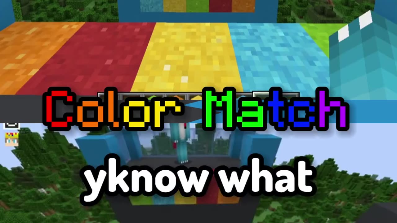 Minecraft Color Match #shorts #funny #minecraft #memes