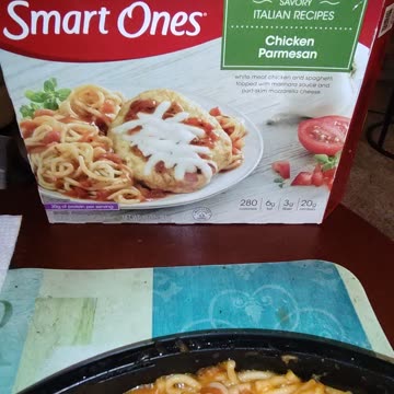 Eating Smart Ones Chicken Parmesan, Dbn, MI, 10/19/23