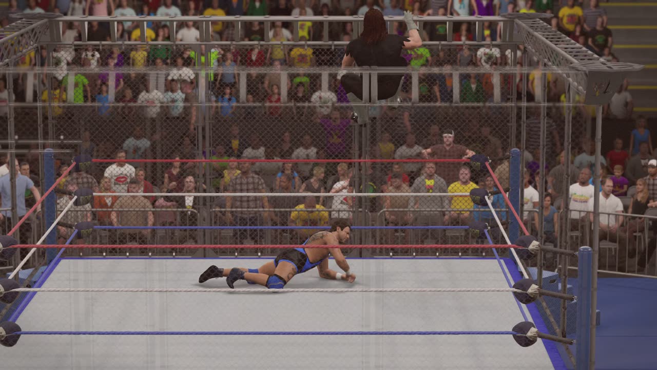 MATCH 222 UNDERTAKER VS SANTINO MARELLA WITH COMMENTARY