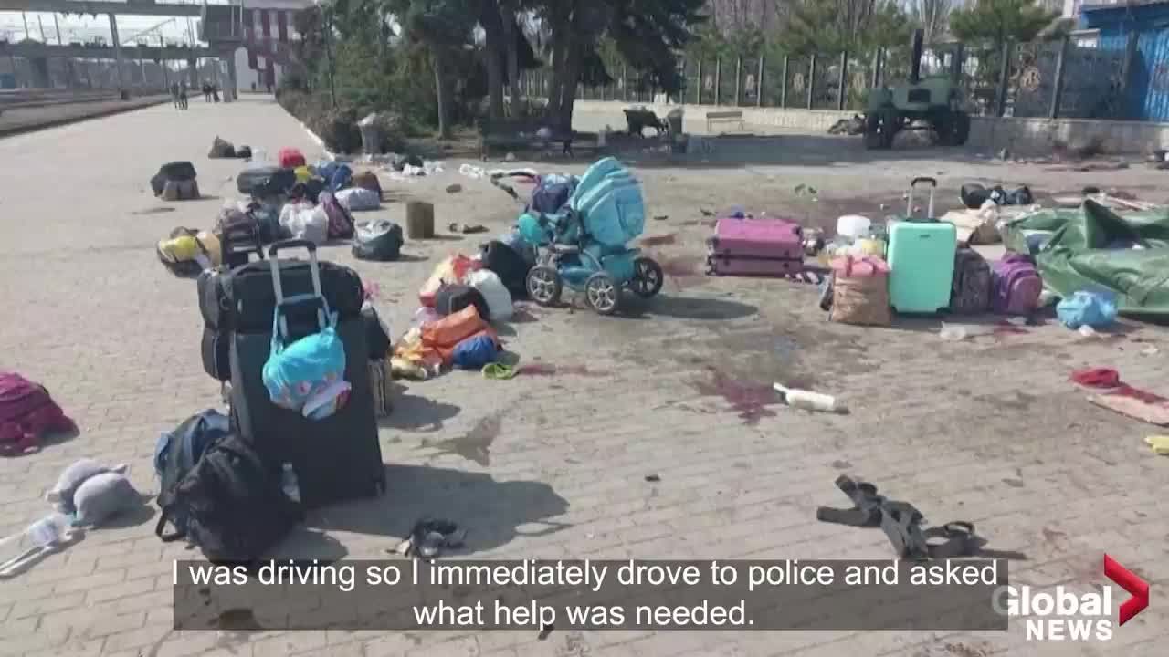 Hell on Earth_ At least 50 killed in rocket attack on Kramatorsk train station,