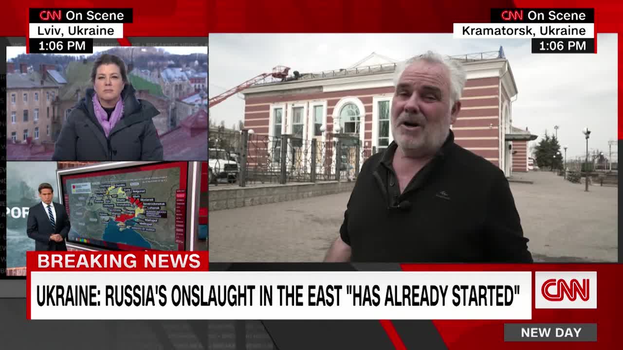 CNN visits aftermath of deadly train station missile attack