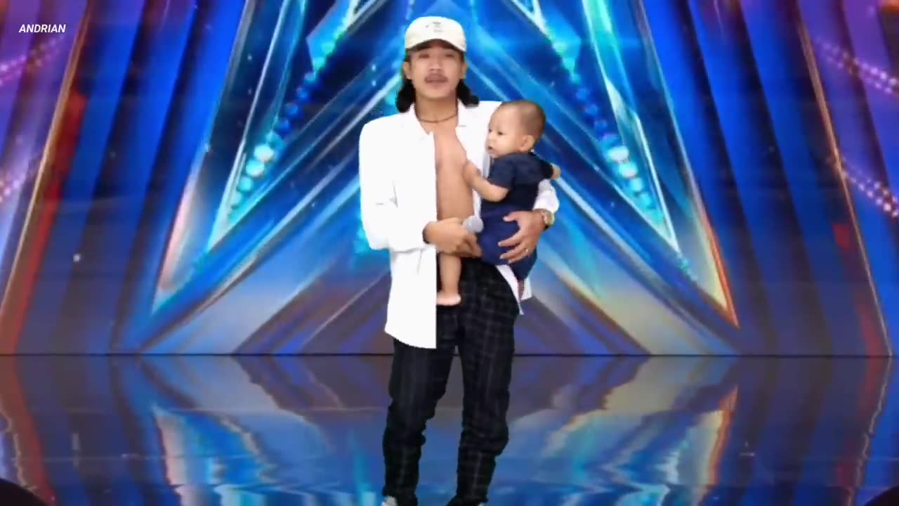 Golden Buzzer_ Filipino makes the judges cry when he sing Air Supply song.mp4