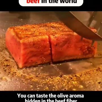 Most expensive beef in the world.
