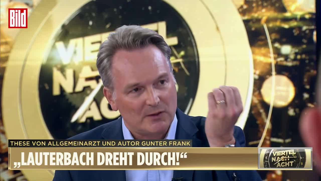 „Lauterbach dreht durch!“ Dr. Gunter Frank bei Viertel nach Acht