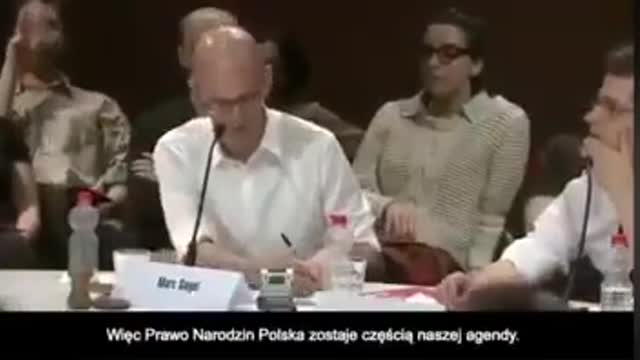 Konferencja żydowska z 2012 roku o wprowadzeniu Polin.