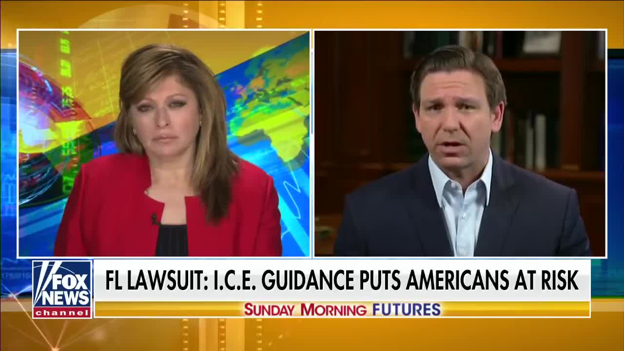 Florida Gov. DeSantis rips Biden's 'reckless' ICE policies