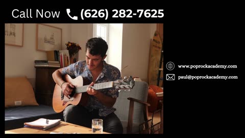 Learn, Play, and Master - Guitar Lessons Pasadena by PopRock Academy