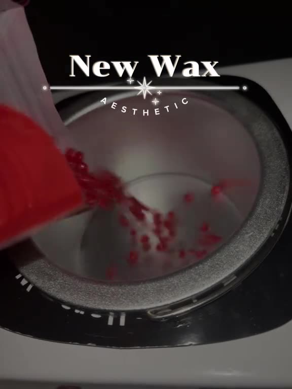 Melting Cherry Desire Hard Wax by Makaylaaaa | Vegan & Cruelty-Free Waxing!