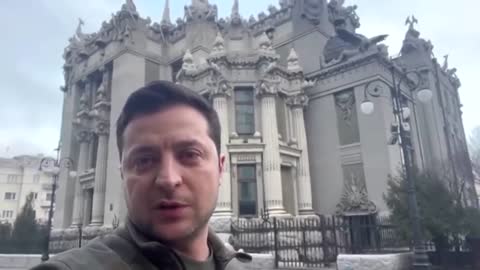 Volodymyr Zelenskiy vows to fight on in Kyiv