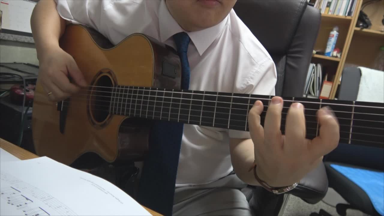 Evil Eye - classic guitar warming up piece