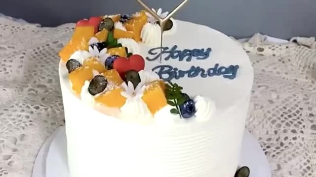 delicious fruit cake