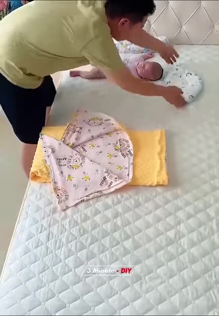 Handmade crafts to keep your newborn safe in bed!