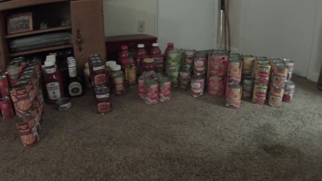 URBAN PREPPING, CANNED-DRY GOODS INVENTORY ep10