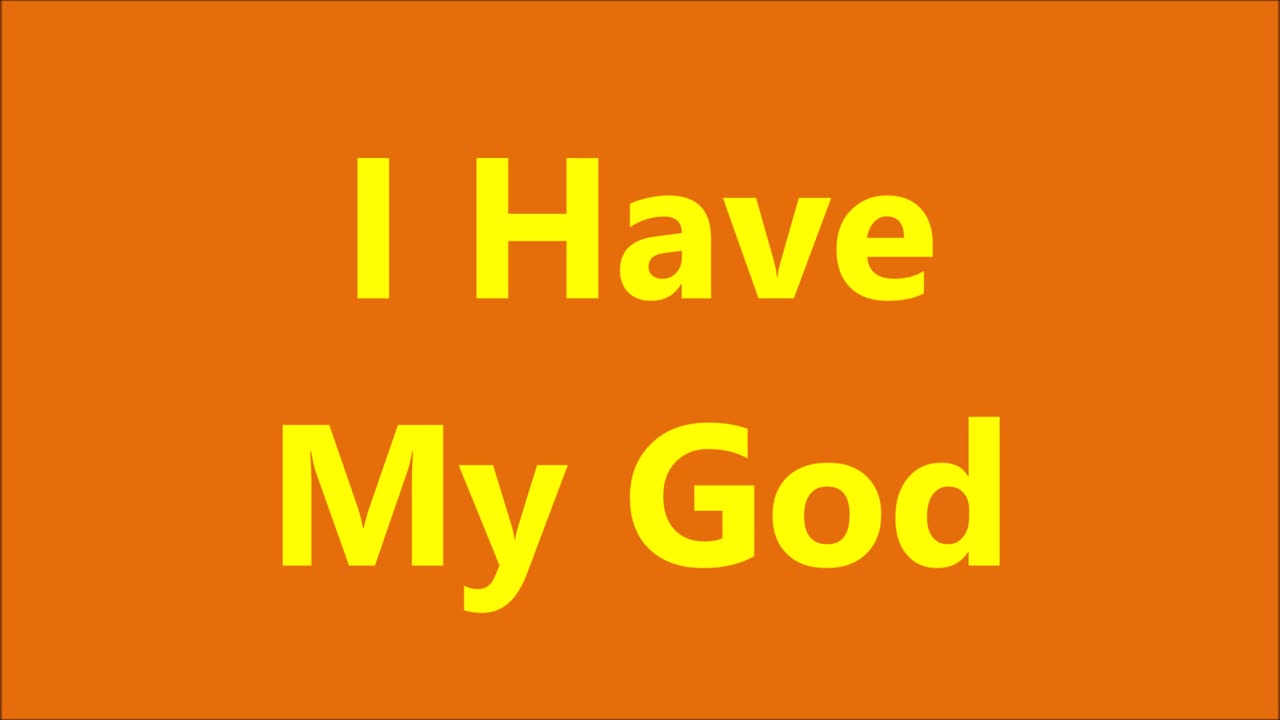 Godliness | I Have My God - RGW Praising with Singing