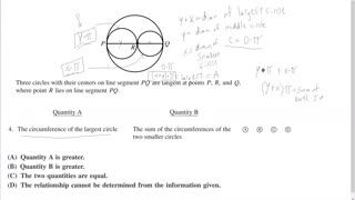 Circles Inside a Circle: Practice GRE with a Cambridge PhD.