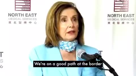 Nancy Pelosi thinks Biden is doing great at the border