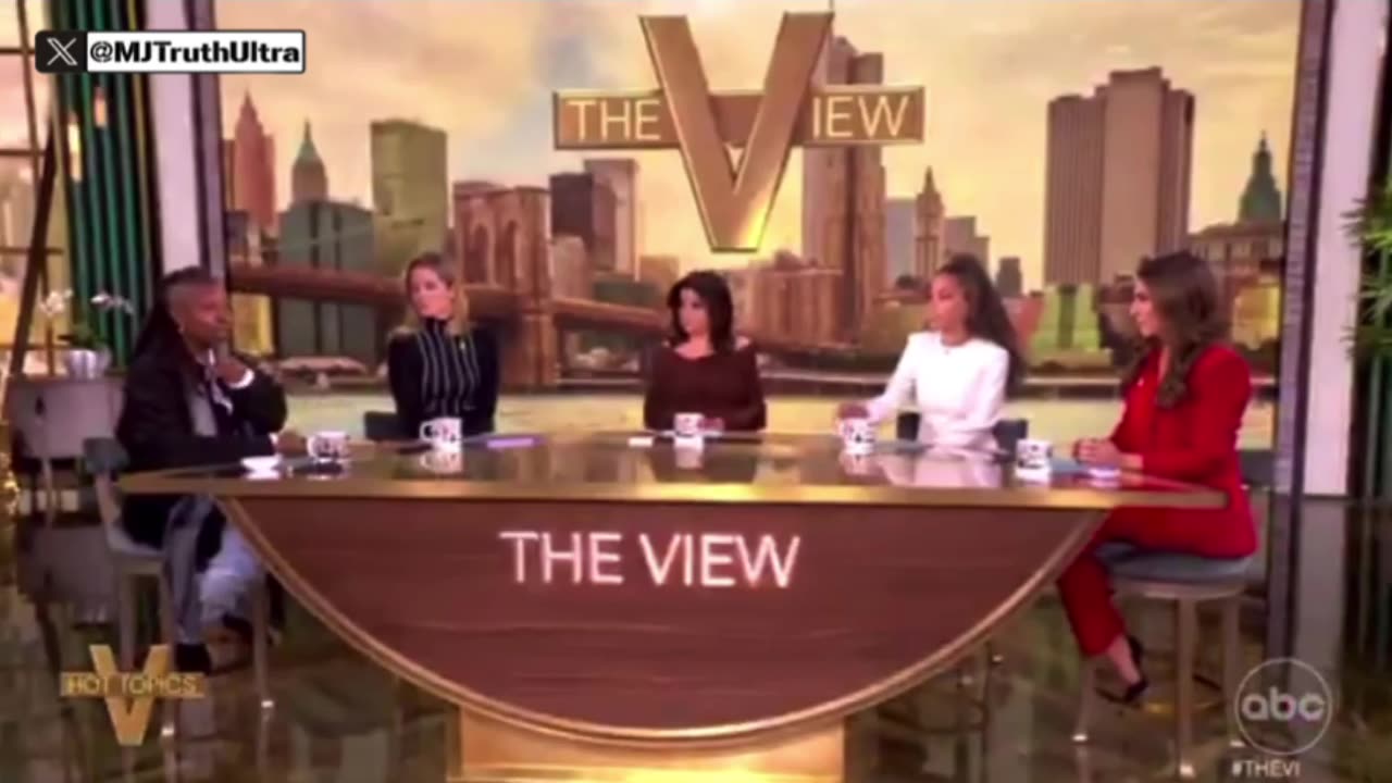 Whoopi tells her viewers not to get worked up over things Trump hasn’t done yet