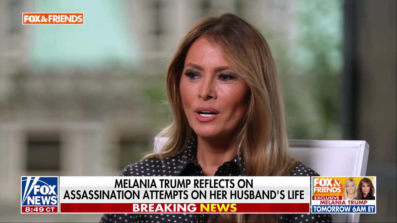 Melania Trump: My husband's survival was a 'miracle' (Clip)