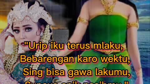 Do you want to try to look like nyi roro kidul before, does it look like it?