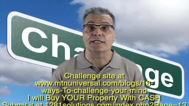 CHALLENGE wants to BUY YOUR Property