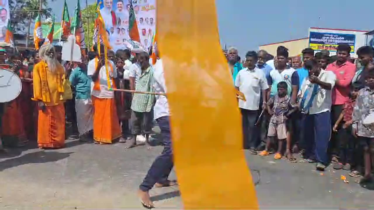 Silambam is an Indian martial art originating in Tamil Nadu, South India in the Indian subcontinent