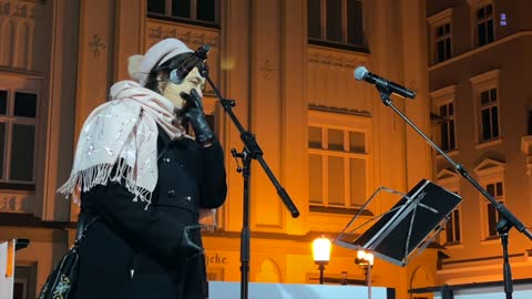 Greifswald- Rede eine Bürgerin aus dem Landkreis 21-02-2022